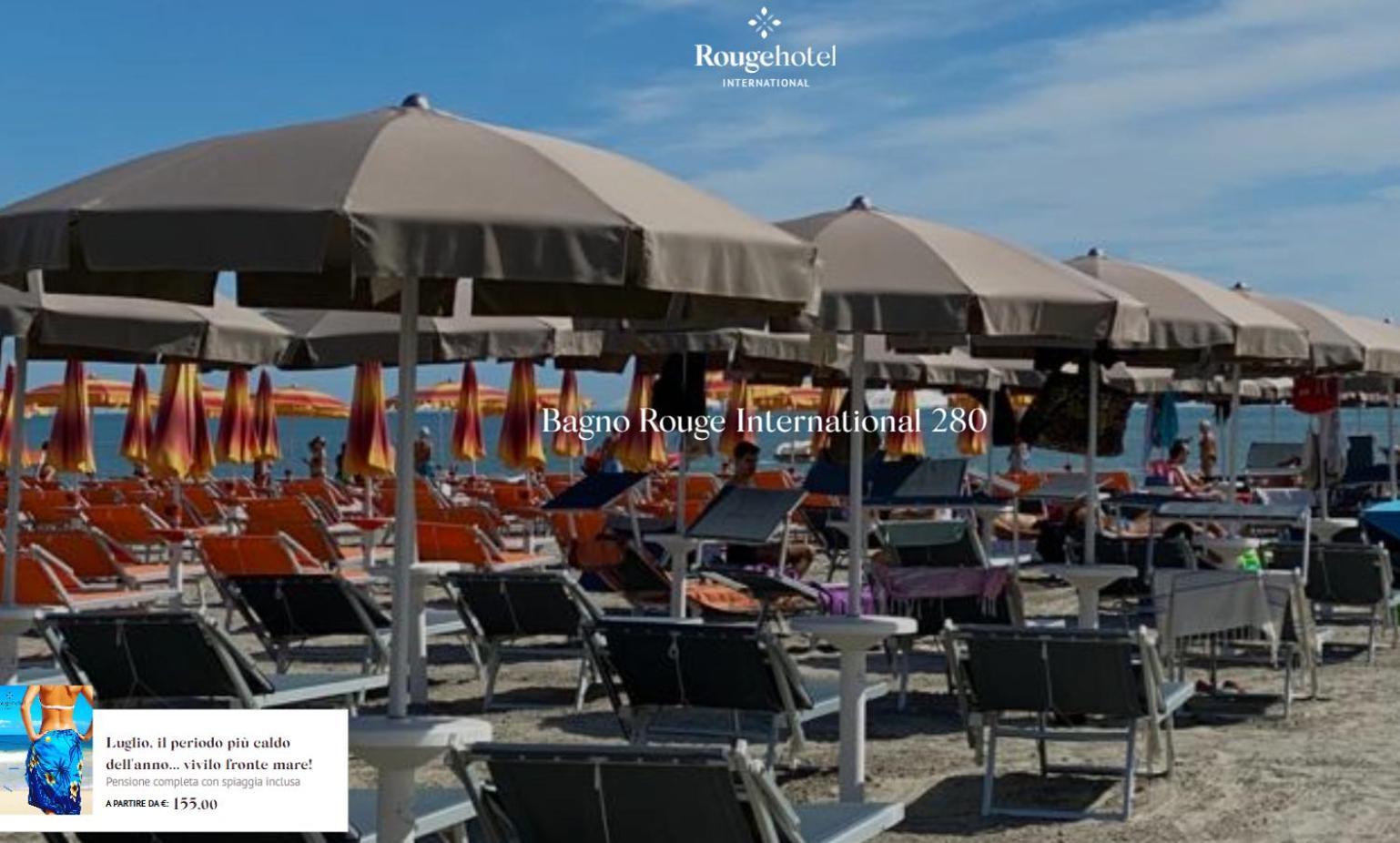 Rouge Hotel International Milano Marittima Esterno foto